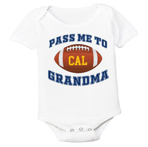 California Football Pass Me to GrandMa Baby Bodysuit