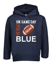 Chicago Football On GameDay Toddler Hoodie with Side Pockets -NV