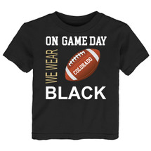 Colorado Football On GameDay Baby/Toddler T-Shirt -BLK