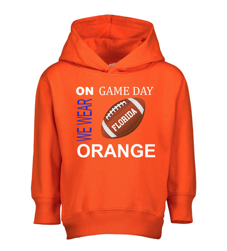 Florida Football On GameDay Toddler Hoodie with Side Pockets -ORA