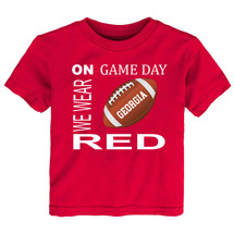 Georgia Football On GameDay Youth T-Shirt -RED