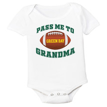 Green Bay Football Pass Me to GrandMa Baby Bodysuit