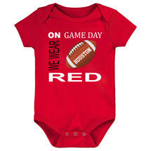 Houston Football On GameDay Baby Bodysuit -RED