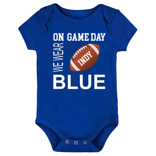 Indianapolis Football On GameDay Baby Bodysuit -ROY