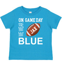 Jacksonville Football On GameDay Baby/Toddler T-Shirt -BLUE