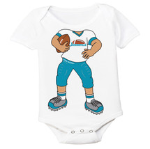 Jacksonville Heads Up! Football Player Baby Bodysuit