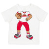 Kansas City Heads Up! Football Player Baby/Toddler T-Shirt 