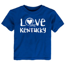 Kentucky Loves Football Chalk Art Youth T-Shirt -ROY