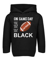 Las Vegas Football On GameDay Toddler Hoodie with Side Pockets -BLK