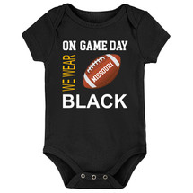 Missouri Football On GameDay Baby Bodysuit -BLK