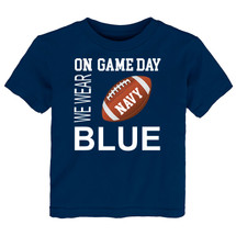 Navy Football On GameDay Youth T-Shirt -NV