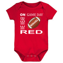 Nebraska Football On GameDay Baby Bodysuit -RED