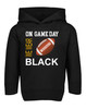 New Orleans Football On GameDay Toddler Hoodie with Side Pockets -BLK