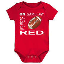 Oklahoma Football On GameDay Baby Bodysuit -RED