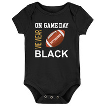 Pittsburgh Football On GameDay Baby Bodysuit -BLK