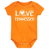 Tennessee Loves Football Chalk Art Baby Bodysuit -ORA