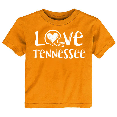 Tennessee Loves Football Chalk Art Youth T-Shirt