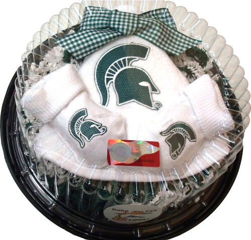 Michigan State Spartans Piece of Cake Baby Gift Set