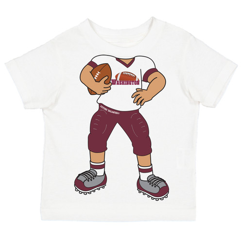 Washington Heads Up! Football Player Baby/Toddler T-Shirt 
