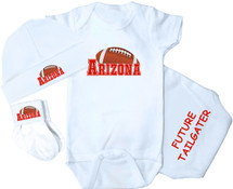 Arizona Football Baby 3 Piece Set