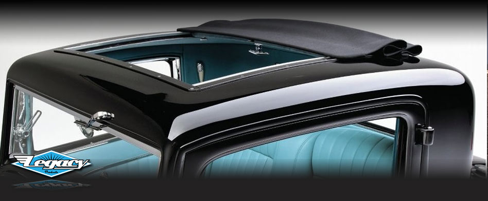 Sliding Ragtop Sunroofs Folding Sunroof Kits