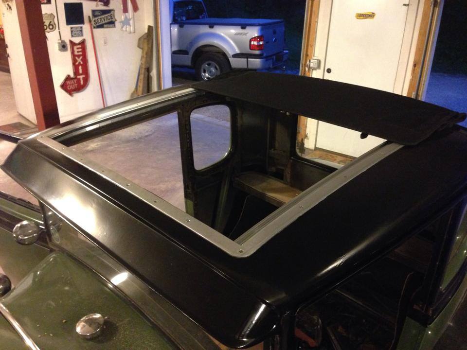Model A Sliding Ragtop Retrofit. Legacy Products