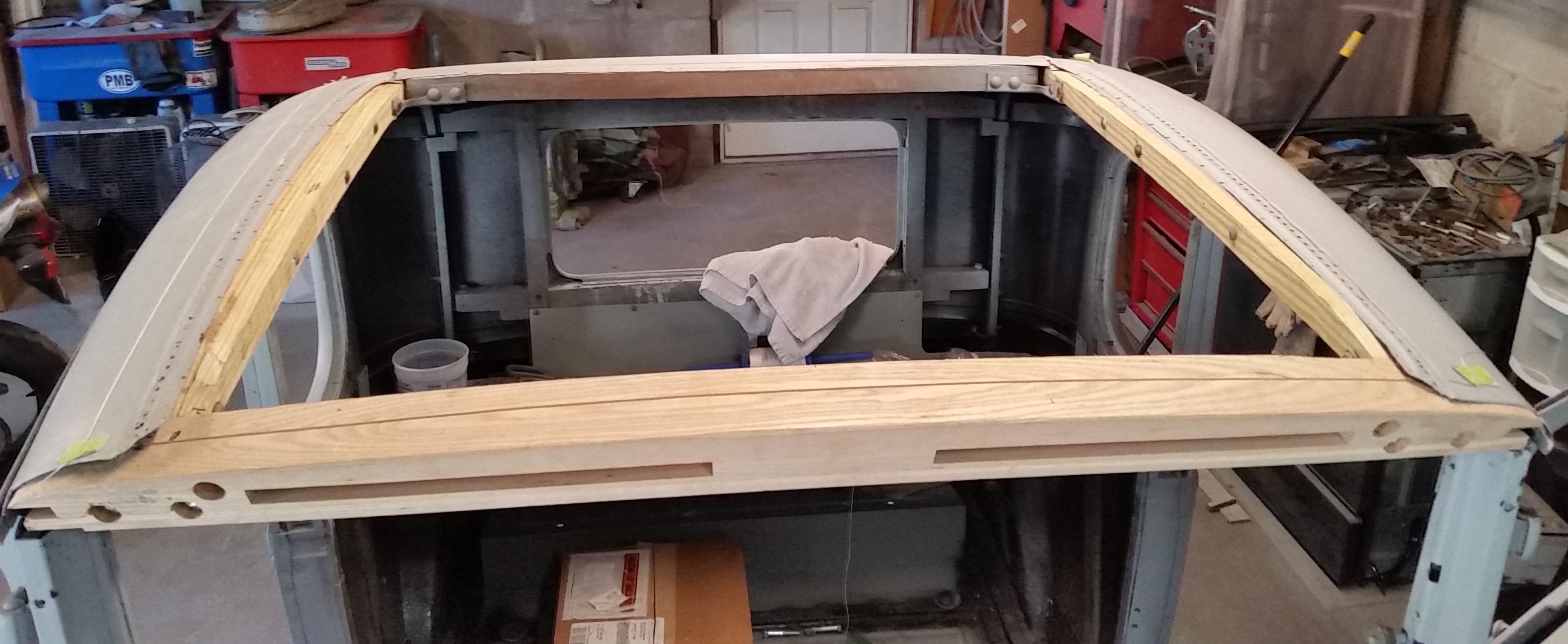 Model A Sliding Ragtop Retrofit. Legacy Products