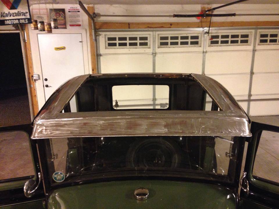 Model A Sliding Ragtop Retrofit. Legacy Products