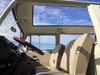 68-79 VW Bus 40"x100" Sliding Ragtop Folding Sunroof Kit Ragtop Interior Shot
