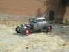28-31 Ford Model A Coupe Sliding Ragtop 40"x40" Installed Closed Side