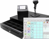 POS Bundle. Retail or Restaurant Software Printer Scanner Cash Drawer