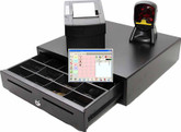 POS Hardware Pack with Omnidirectional Scanner and PowerPos