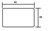 Barcode Labels |Thermal Transfer Labels | 40x28x40 | Microtrade