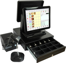 Point of Sale Dual 15" Touch Terminal, POS Systems