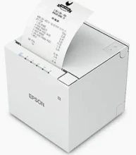 Epson TM-m30III-201 white thermal receipt printer USB Ethernet POS printer