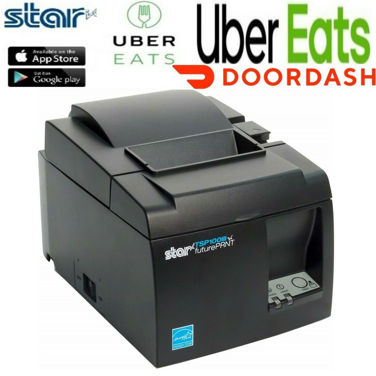 Uber Eats Tsp654ii Bluetooth Receipt Printer Doordash