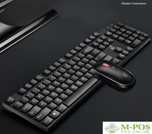 Bluetooth Wireless Keyboard and Mouse Combo Black 
