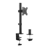 Single Monitor Articulating Steel Monitor Arm
