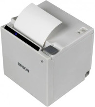 HP TM-m30II Desktop Direct Thermal Printer - Monochrome - Receipt Print - Fast Ethernet - USB - USB Host - With Cutter - 250 mm/s