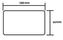 Barcode Labels | Direct Thermal Labels | 100x50x40 | Microtrade