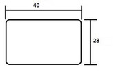 Barcode Labels | Direct Thermal Labels | 40x28x40 | Microtrade