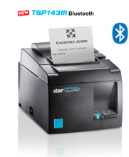 Star TSP143IIIBI Wireless Bluetooth Thermal Receipt Printer