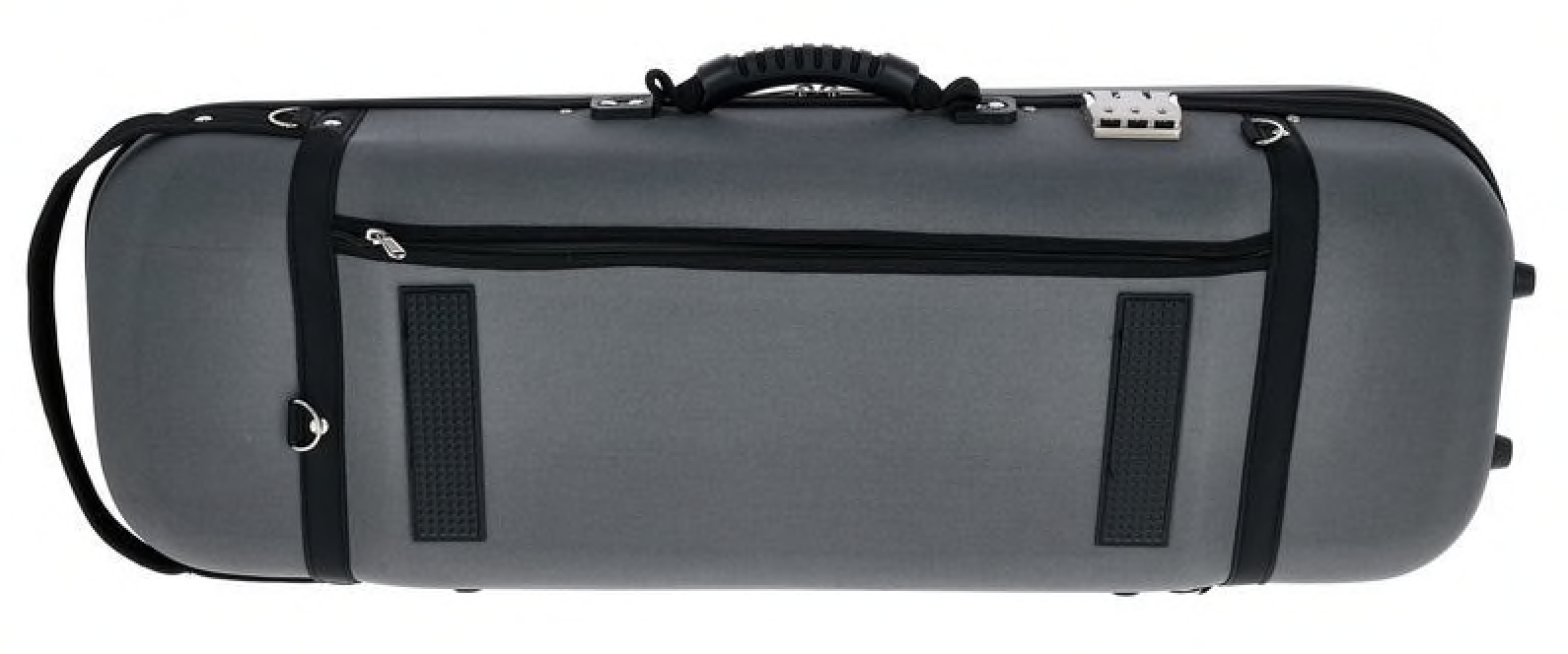 Luxury 4/4 Grey Violin Case - Hard Case