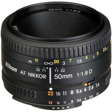 Nikon Normal AF Nikkor 50mm f/1.8D Autofocus Lens 10 day/40 week/80 month