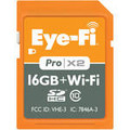 Eye-Fi 16GB SDHC Memory Card Pro X2 Wireless Class 10 12 day/48/week/96 month