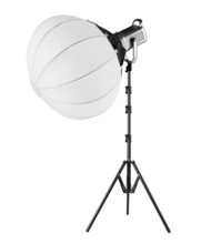 GVM PR150D Bi-Color LED Video Light Kit with Lantern Softbox 25 day/100 week/200 month
