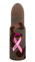 Breast Cancer Awareness Pink "Fight" Ribbon Desert Camouflage AmmOMug®