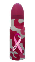 Breast Cancer Awareness Pink "Fight" Ribbon Pink Camouflage AmmOMug®