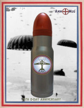 75th Anniversary D-Day Normandy Paratrooper Silver HP AmmOMug® Front side