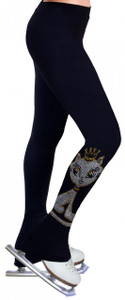 Skating Pants with Rhinestones R12